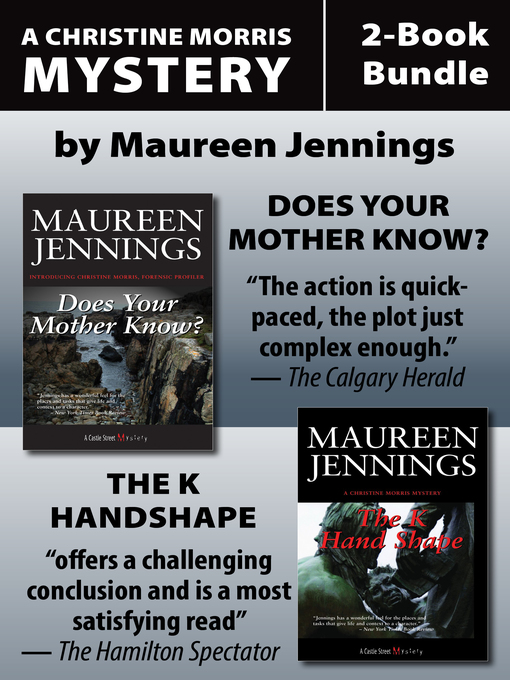 Title details for Christine Morris Mysteries 2-Book Bundle by Maureen Jennings - Wait list